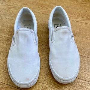 Vans Slip Ons - White